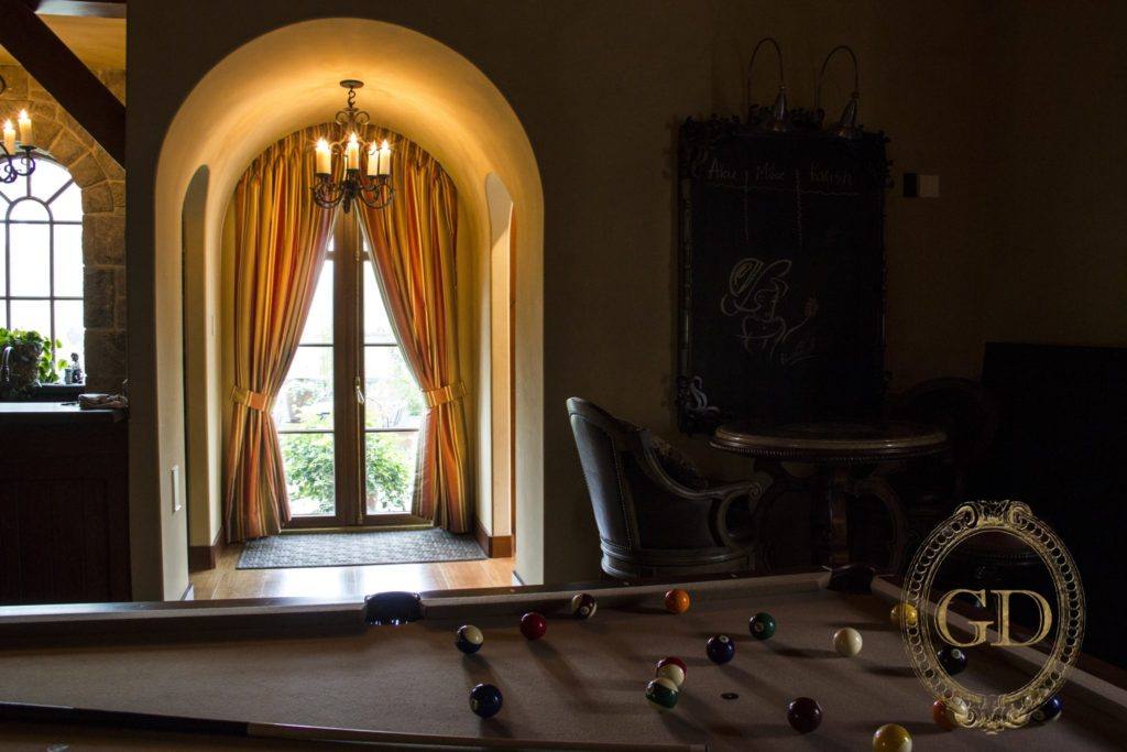 Patio door drapes