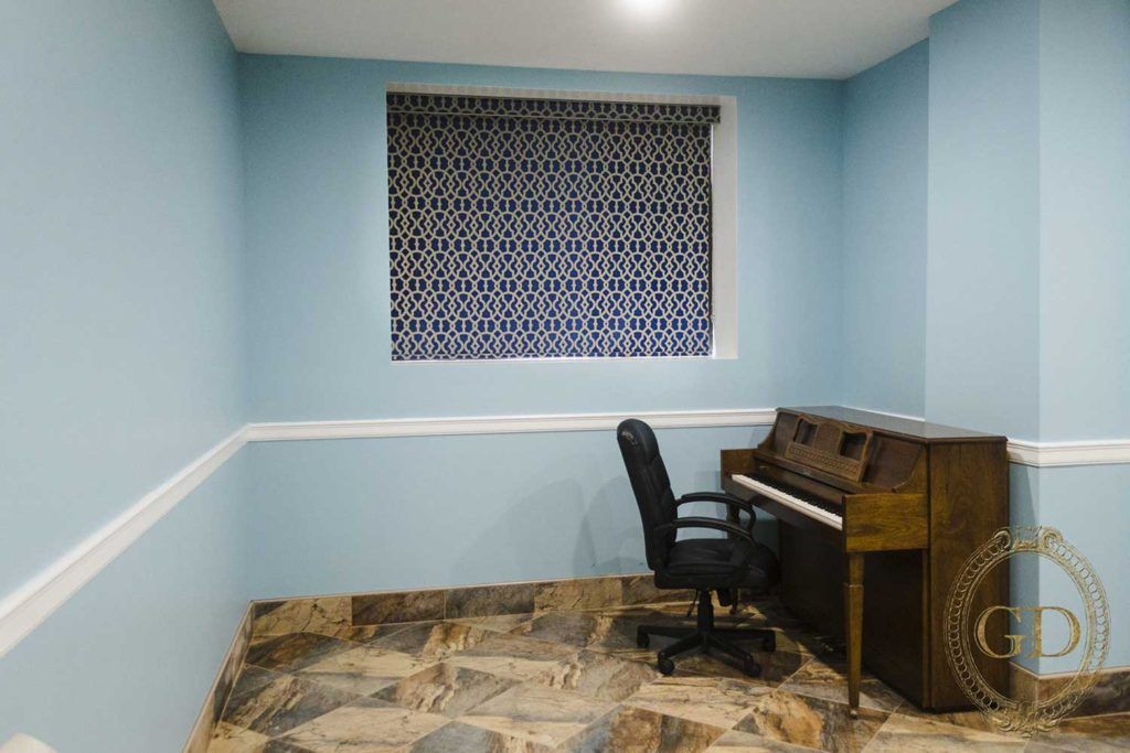 Printed roller shades