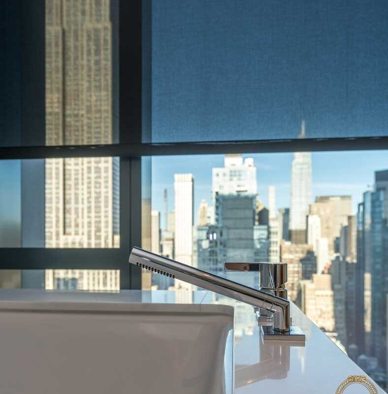 modern custom blinds in Long Island City