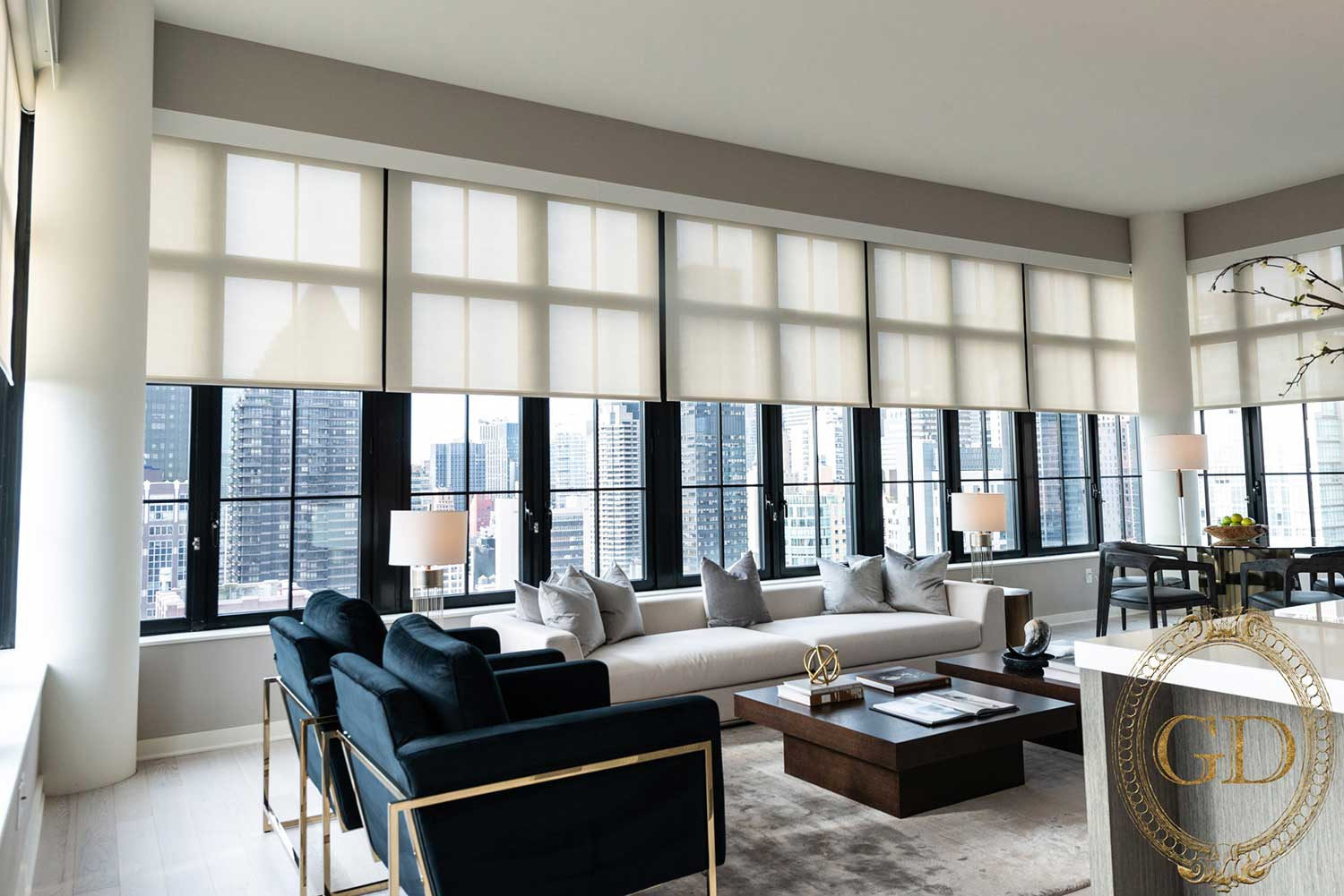 top-notch custom roller shades in NYC